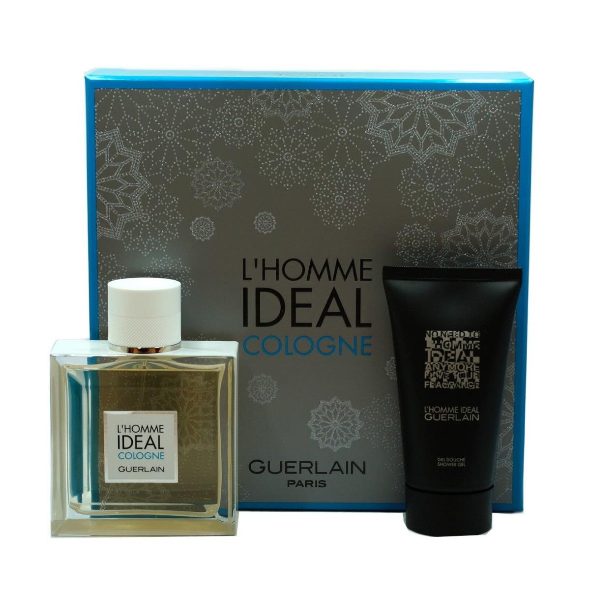 Guerlain L`homme Ideal Cologne 2 Piece Gift Set Eau DE Toilette 100ML NIB-G30244