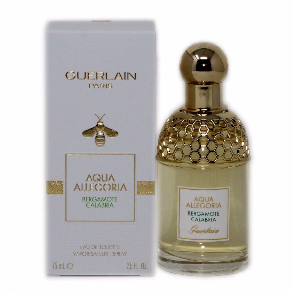 Guerlain Aqua Allegoria Bergamote Calabria Eau DE Toilette Spray 75ML NIB-G13260