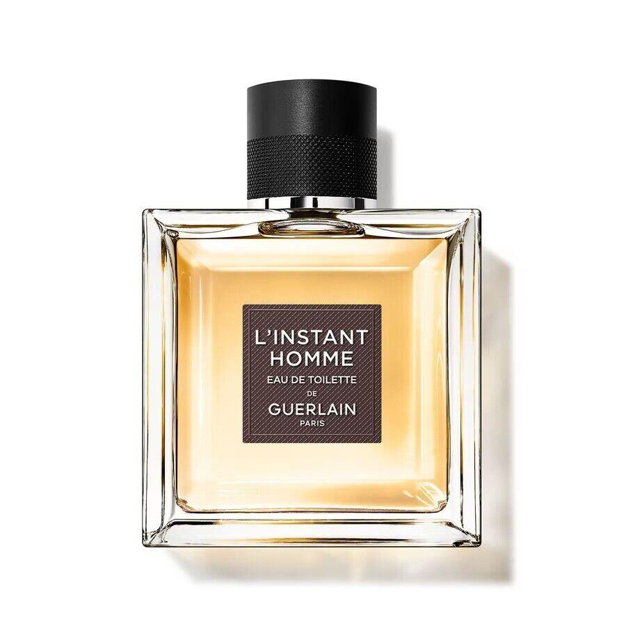 Guerlain L`instant Homme Eau de Toilette For Men 3.3 Oz / 100ml