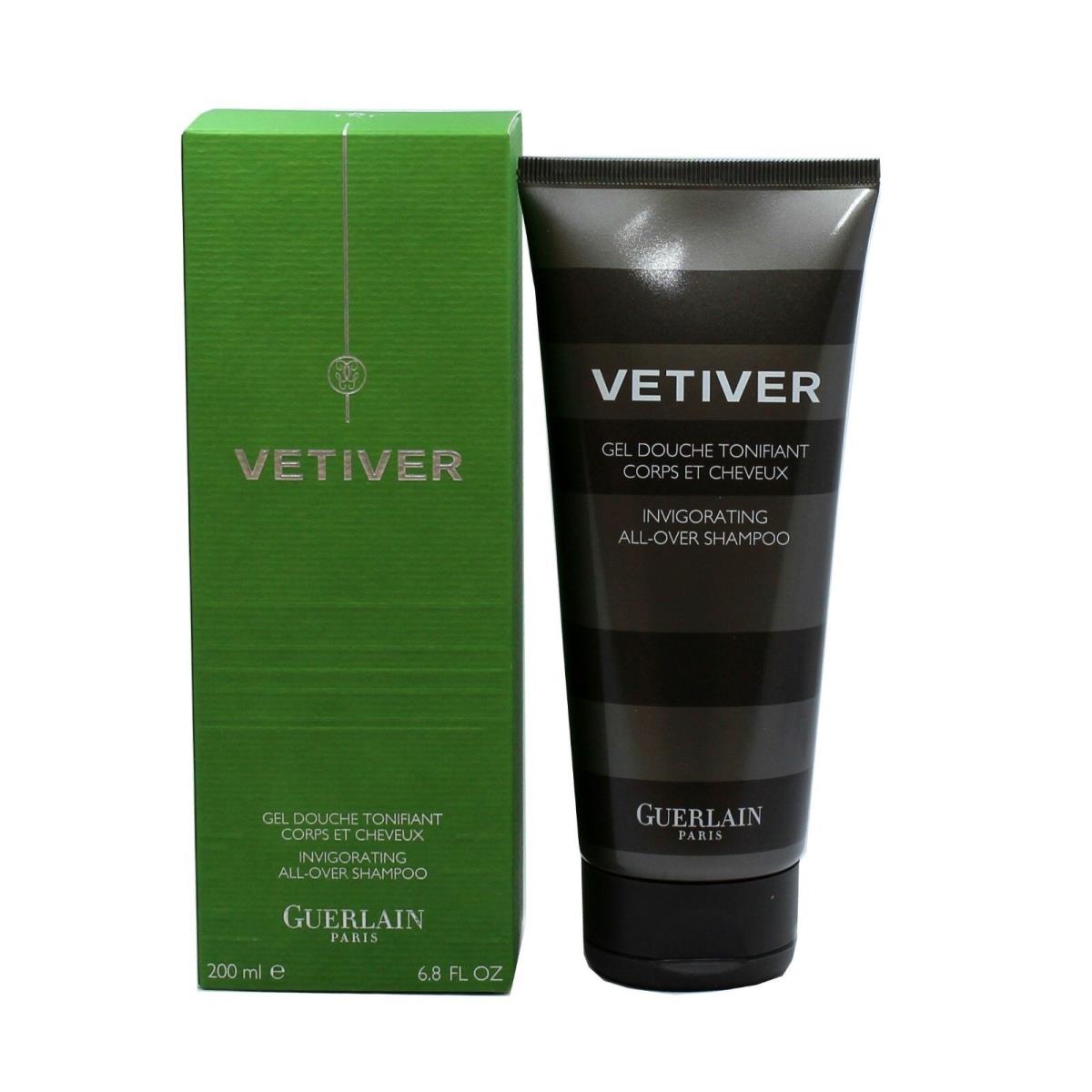 Guerlain Vetiver Invigorating All-over Shampoo 200 ML/6.8 Fl.oz. NIB-GU23559