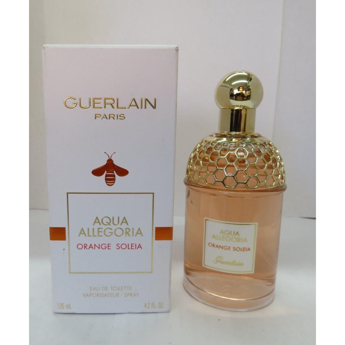 Guerlain Aqua Allegoria Orange Soleia Eau De Toilette Spray 4.2 oz Read Descrip