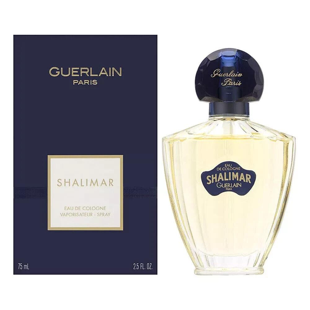 Guerlain Shalimar By Uerlain Eau De Cologne Spray 2.5oz 75ml For Women Hard TO Find