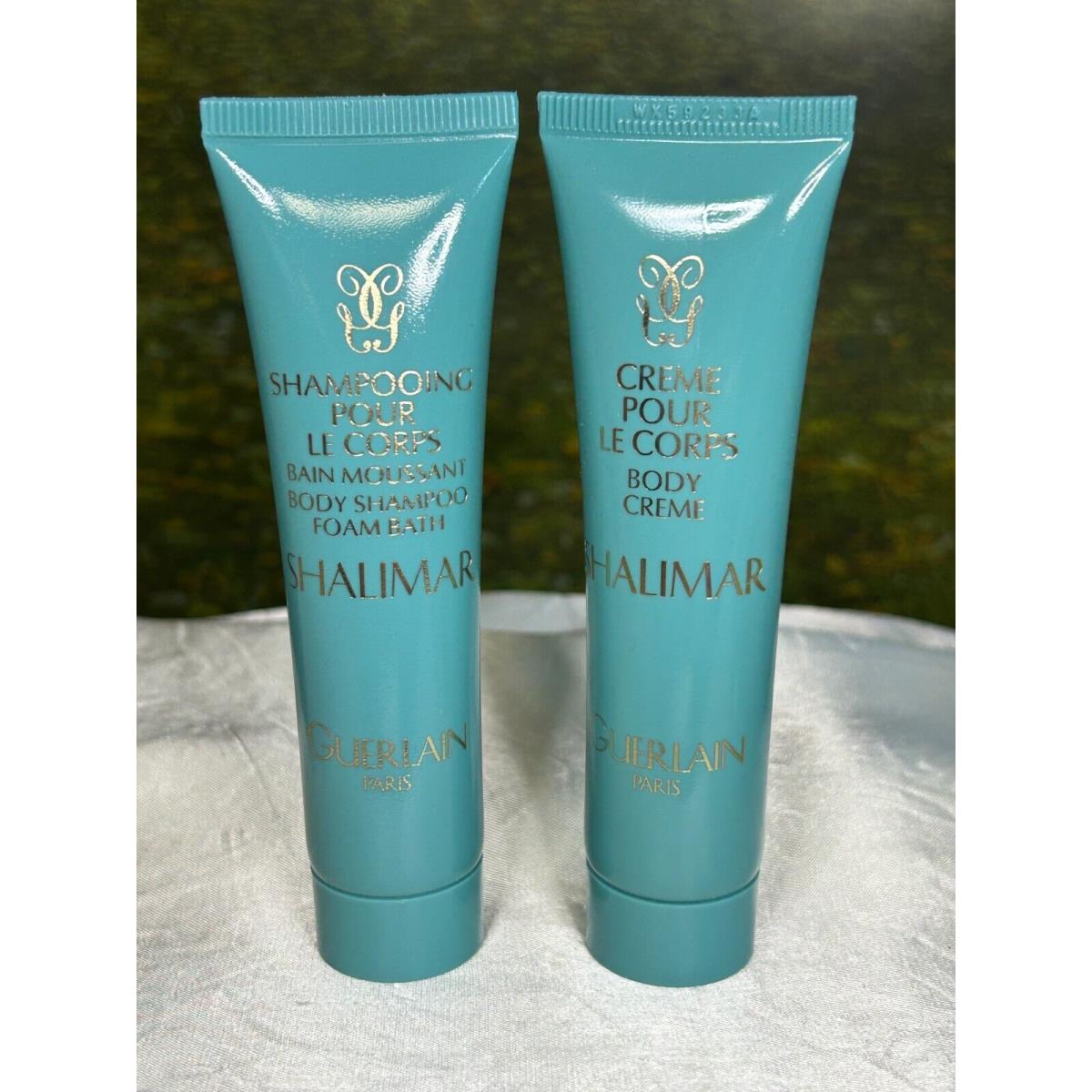 Guerlain Shalimar 25ML Body Creme/ 25ML Body Shampoo Foam Bath