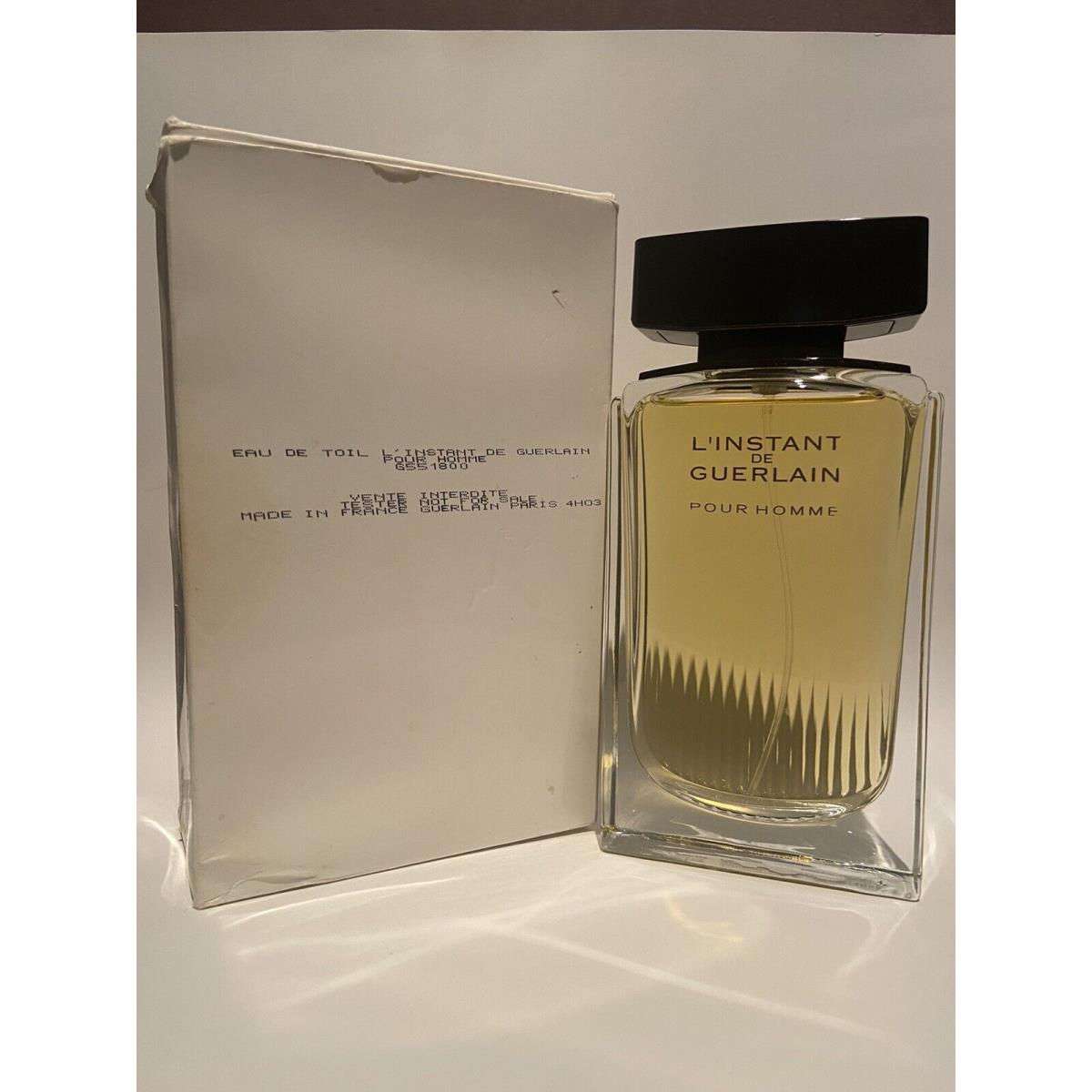 L`instant DE Guerlain Pour Homme 4.2 Fl. OZ / 125 ML Eau de Toilette Spray Rare