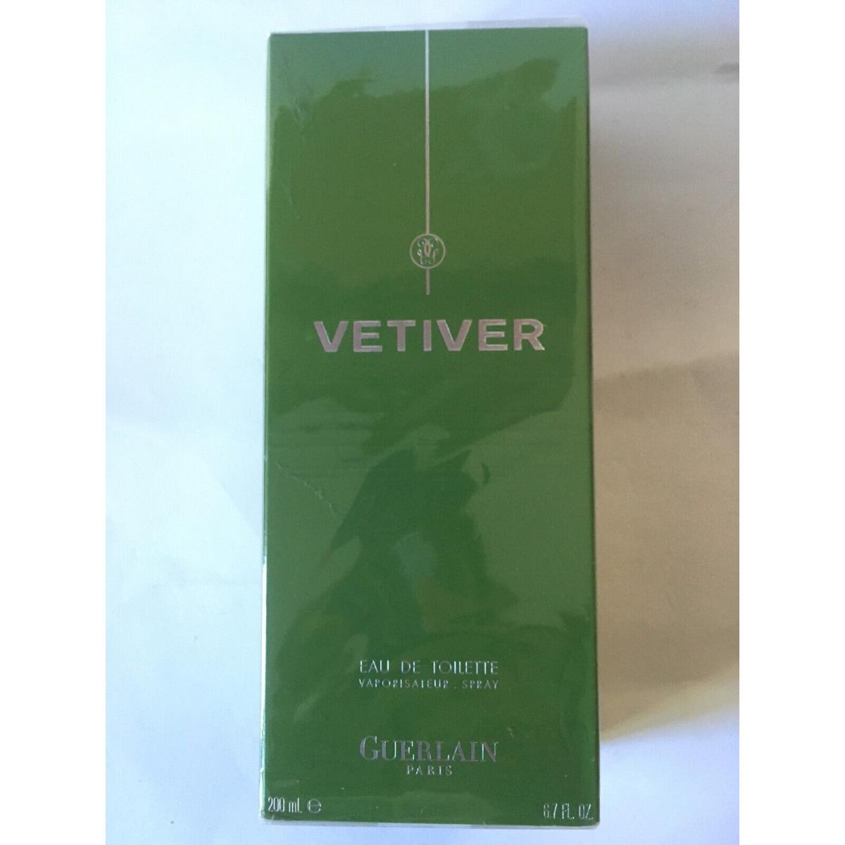 Guerlain Vetiver 6.8oz Edt Spray For Men Very Rare