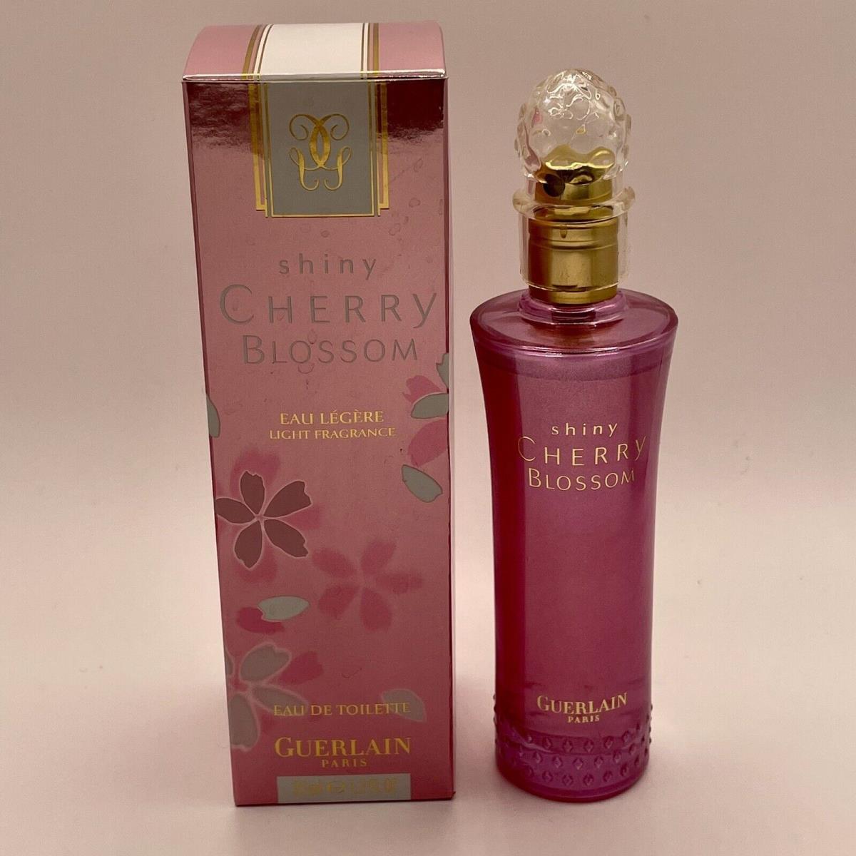 Guerlain Shiny Cherry Blossom Eau De Toilette 1.2 oz 35 ml Rare