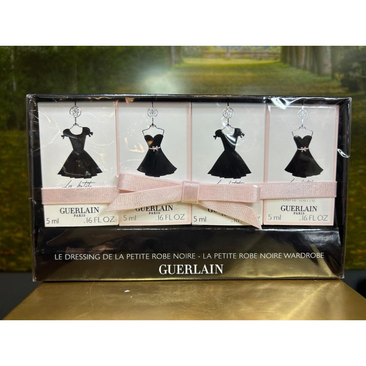 Guerlain LA Petite Robe Noire Wardrobe 5ML X4 Edp/ Edt Mini Gift Set W/ Box