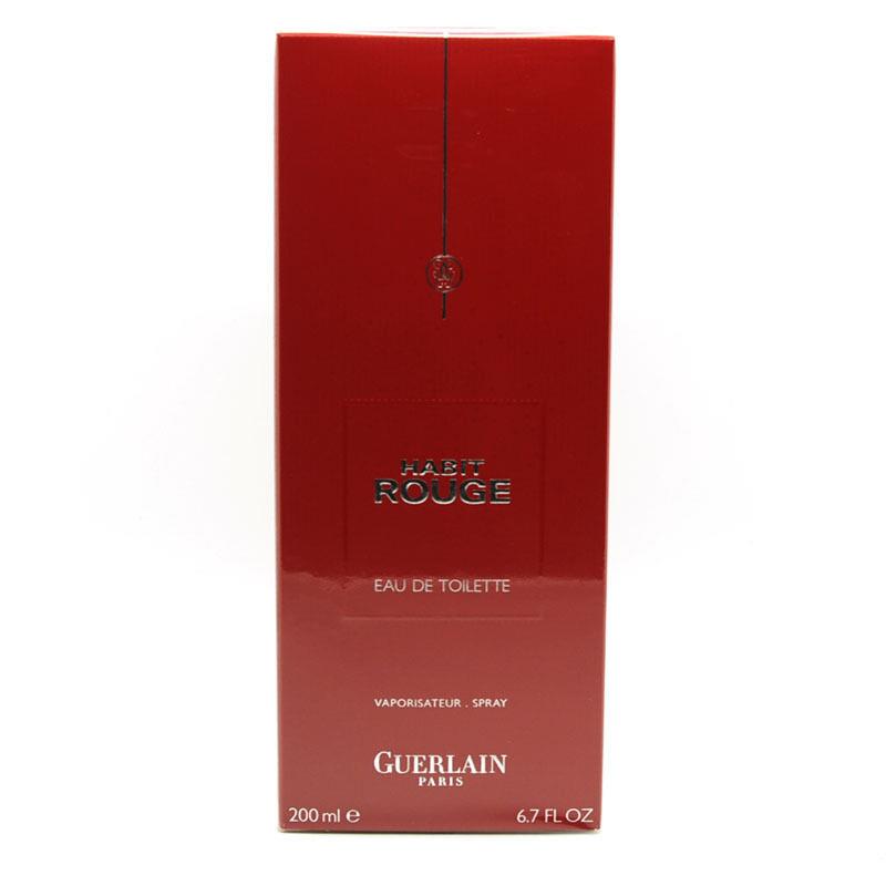 Habit Rouge by Guerlain 6.7 fl oz - 200 ml Eau De Toilete Spray For Men