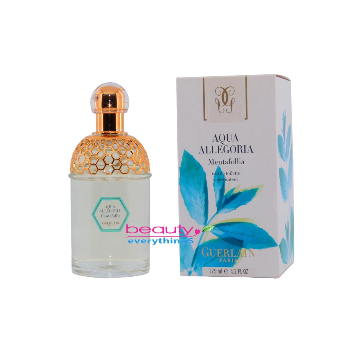 Aqua Allegoria Mentafollia by Guerlain 4.2oz Edt Spray For Women Rare