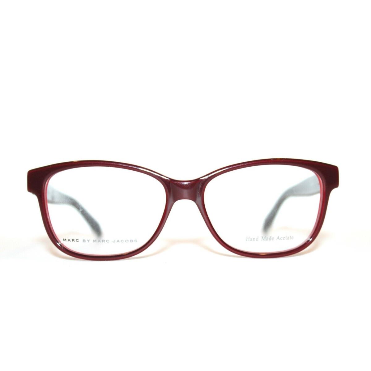 Marc Jacobs Mmj 586 Flx Burgundy Red Eyeglasses RX 52-15-140 MM - Frame: Burgundy