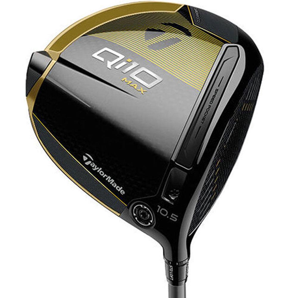 Men`s Taylormade Qi10 Max Designer Series Driver Gold - RH 9 S Diamana T+ 60