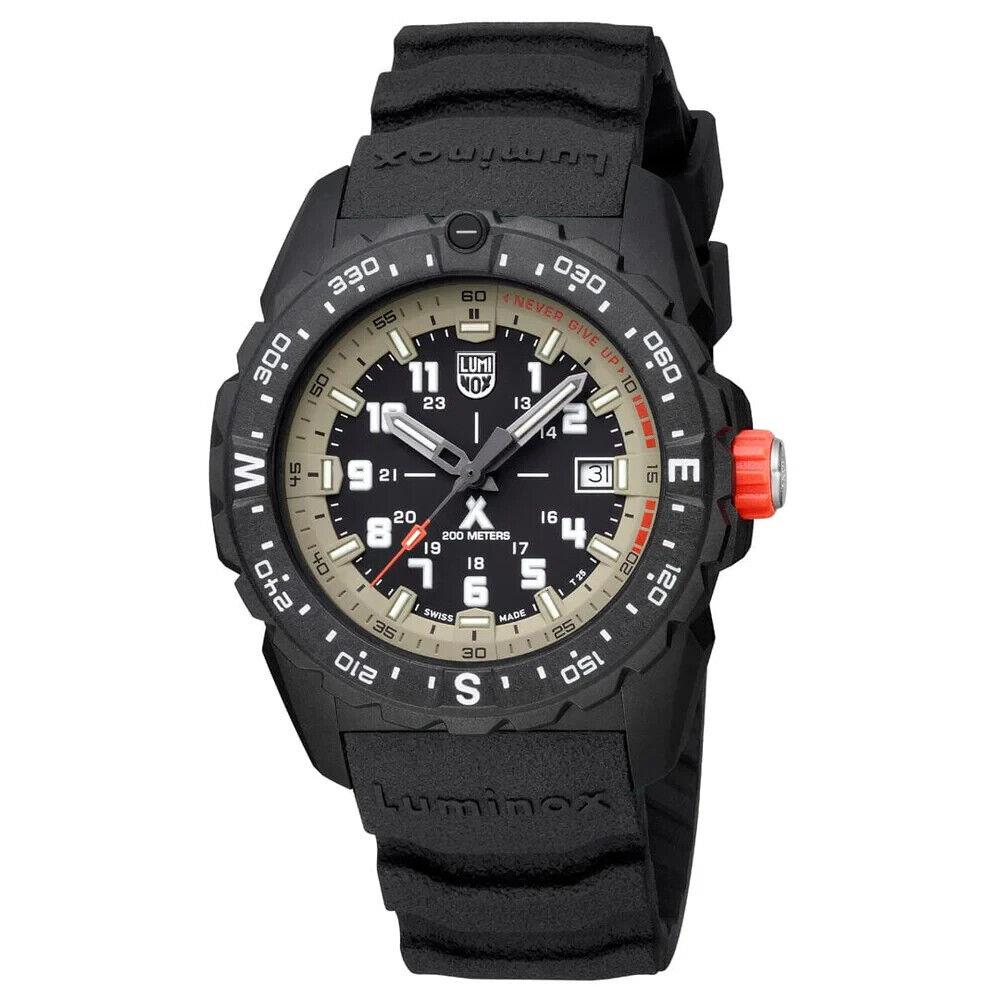 Luminox Men`s Watch Bear Grylls Survival Rotating Bezel Black Strap XB.3731