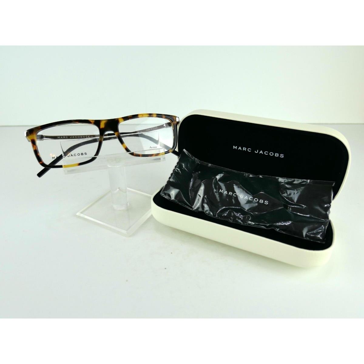 Marc by Marc Jacobs Marc 142 Vjb Havana / Palladium 55 x 16 Eyeglass Frames