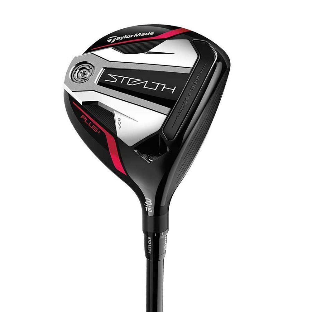 Taylor Made Stealth Plus Rocket 3 Wood 13.5 Hzrdus Smoke Red Rdx 60 X-stiff - Red, Teal