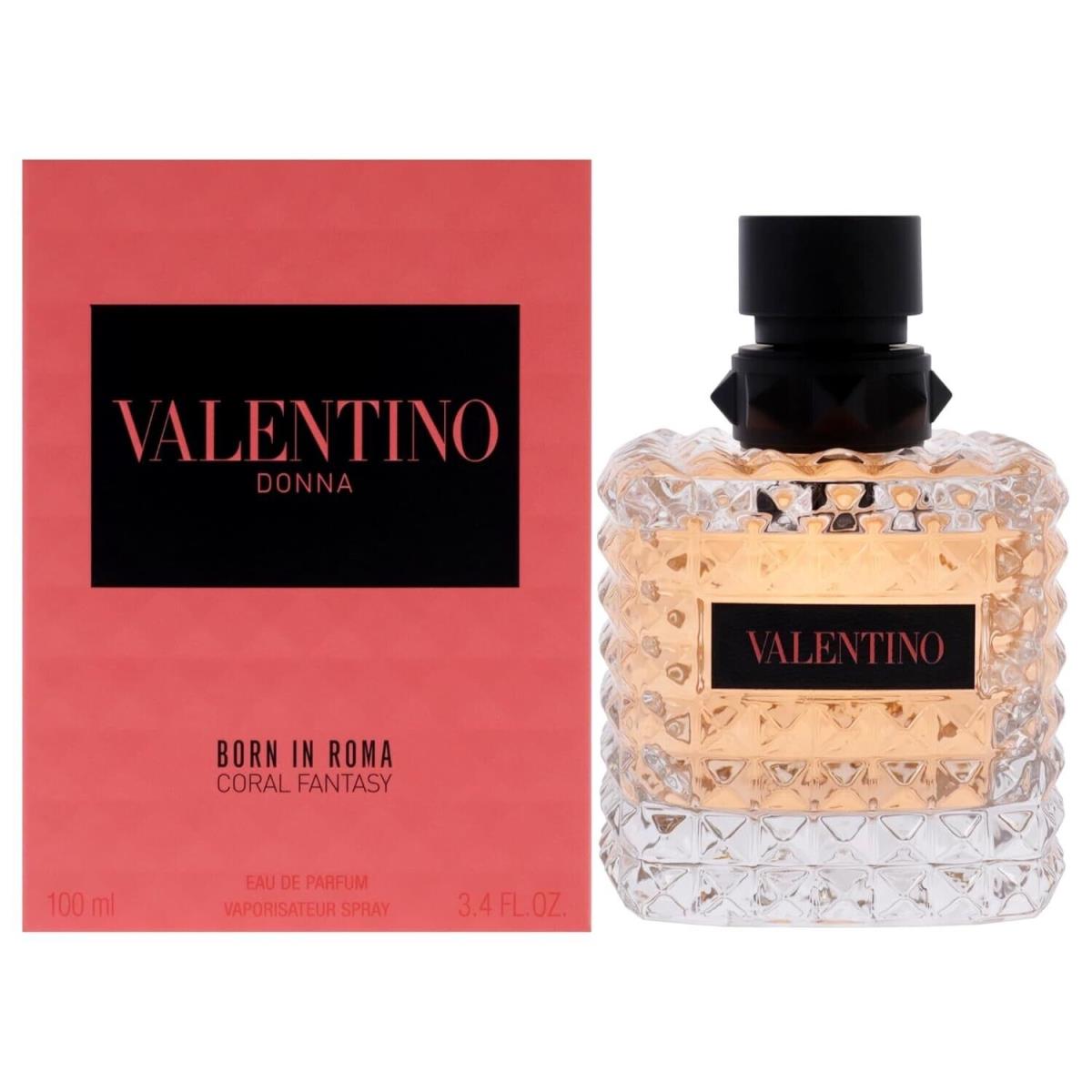 Valentino Donna Born in Roma Coral Fantasy Eau de Parfum 3.4 oz / 100 ml Women S