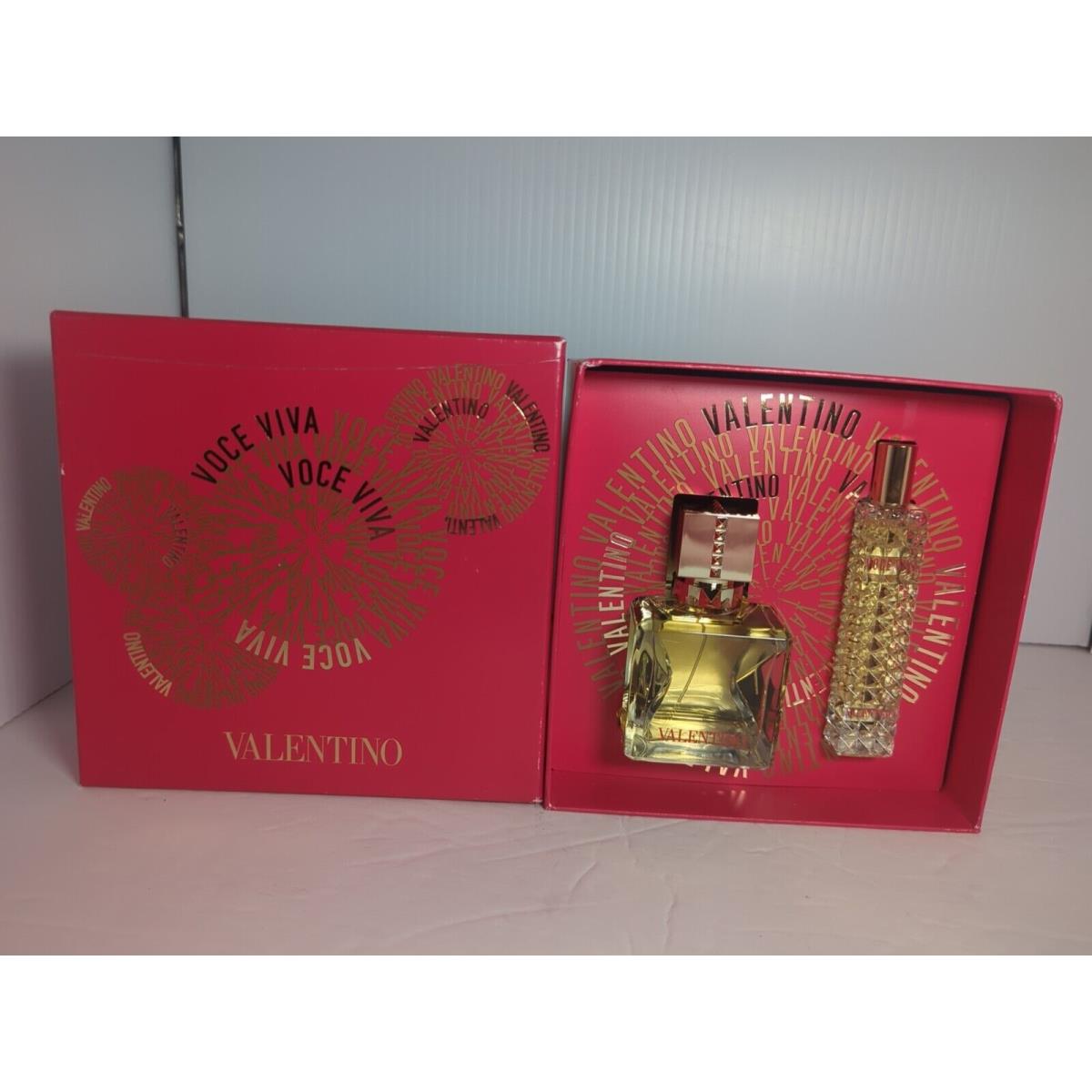 Valentino Voce Viva Edp Gift Set 2 Pcs 1.7oz/50ml . 0.5 oz /15ml