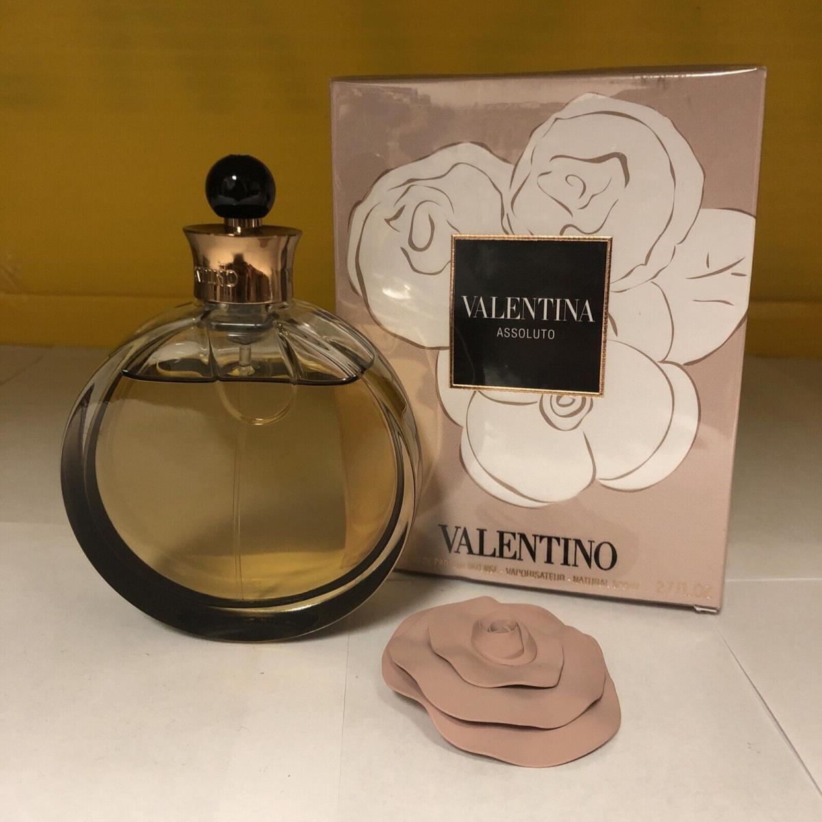 Valentino Valentina Assoluto Edp Intense Spray 2.7 Fl Oz Flower Off See Pics