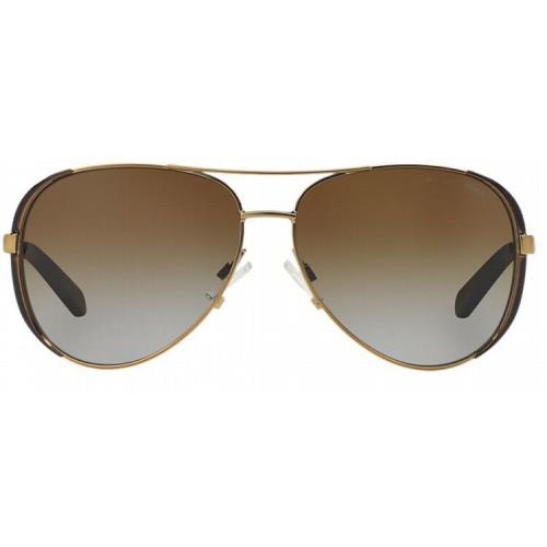 Michael Kors Sunglasses MK 5004 1014T5 Polarized Gold / Brown Gradient 59mm