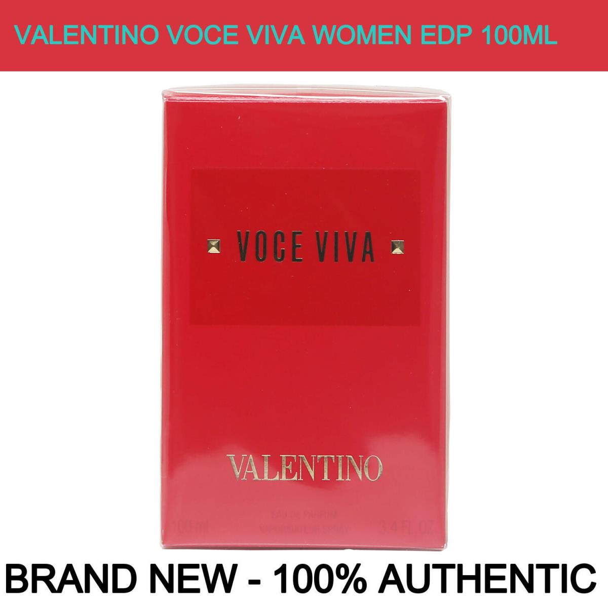 Valentino Voce Viva Eau de Parfum For Women Spray 3.4oz/100ml