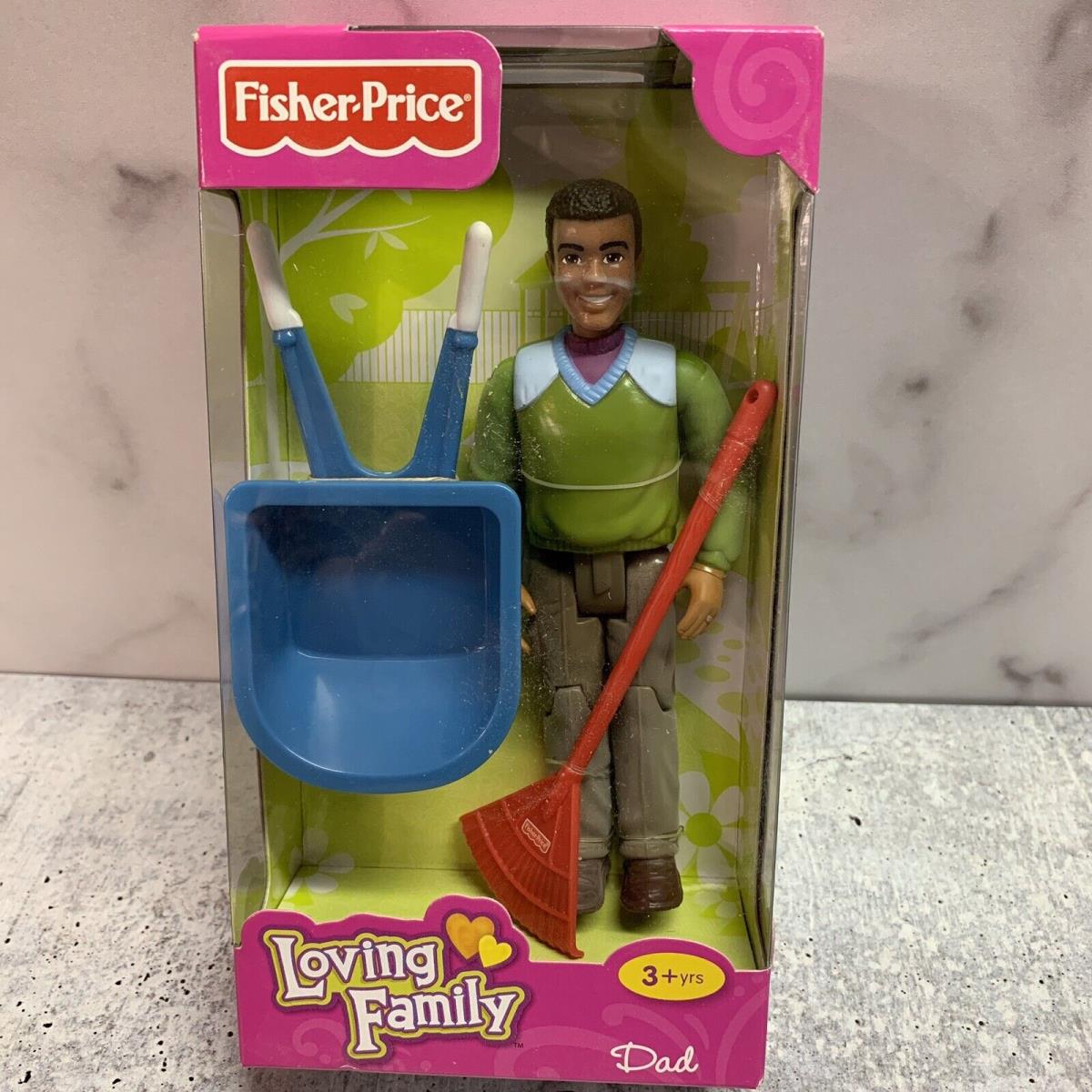 Fisher Price Loving Family African American Dad Dollhouse Figure