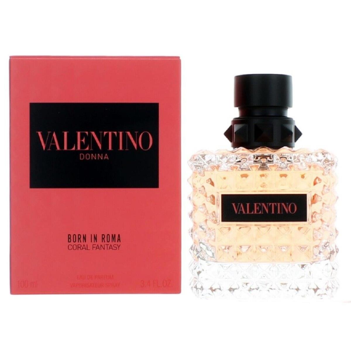 Valentino Donna Born IN Roma Coral Fantasy 3.4 oz / 100 ml Edp Women Spray