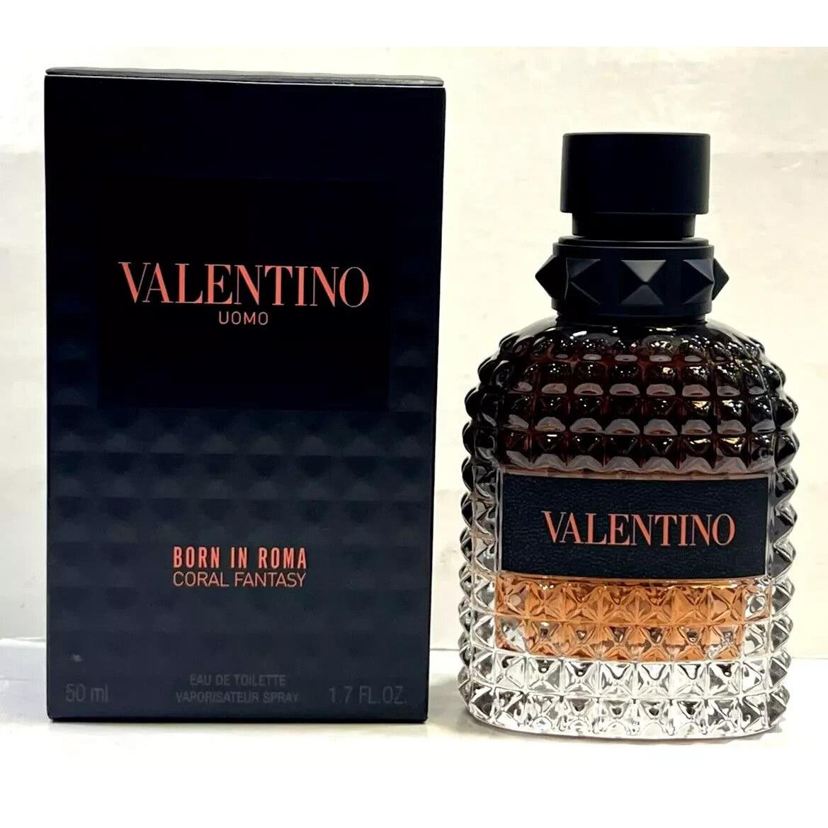 Valentino Uomo Born In Roma Coral Fantasy Toilette 1.7oz /1.7 Mens