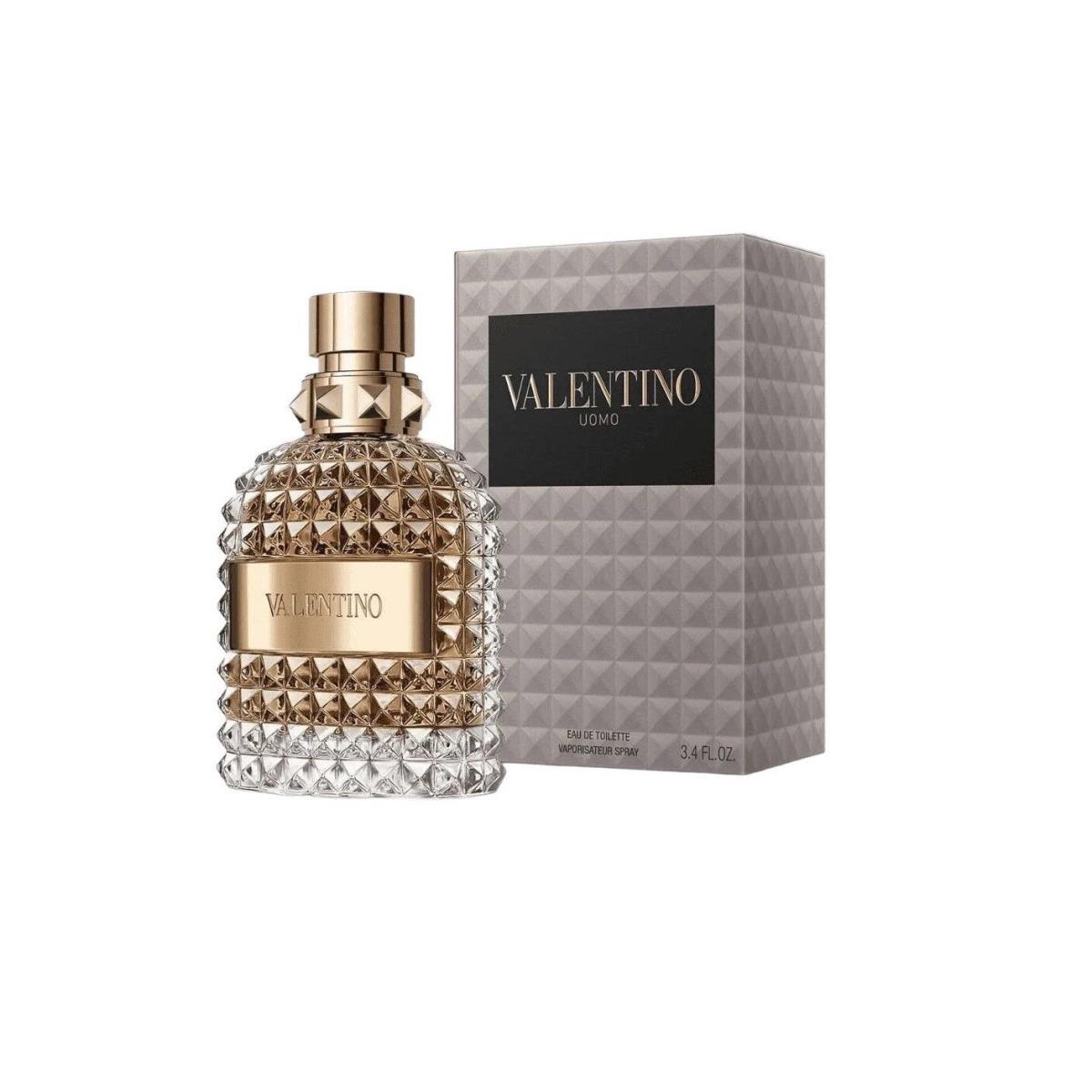 Valentino Uomo Edt Spray 3.4 Oz Mens Fragrance Gourmand Leather Scent