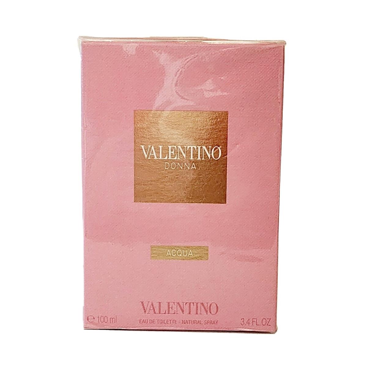 Valentino Donna Acqua 3.4OZ / 100ML Edt Spray For Women