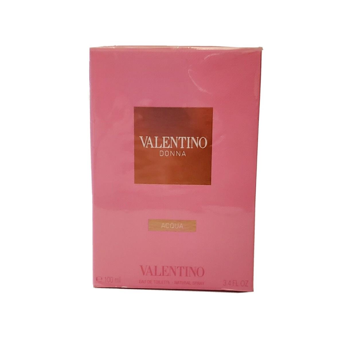 Valentino Donna Acqua Eau De Toilette Natural Spray 100 ml / 3.4 oz