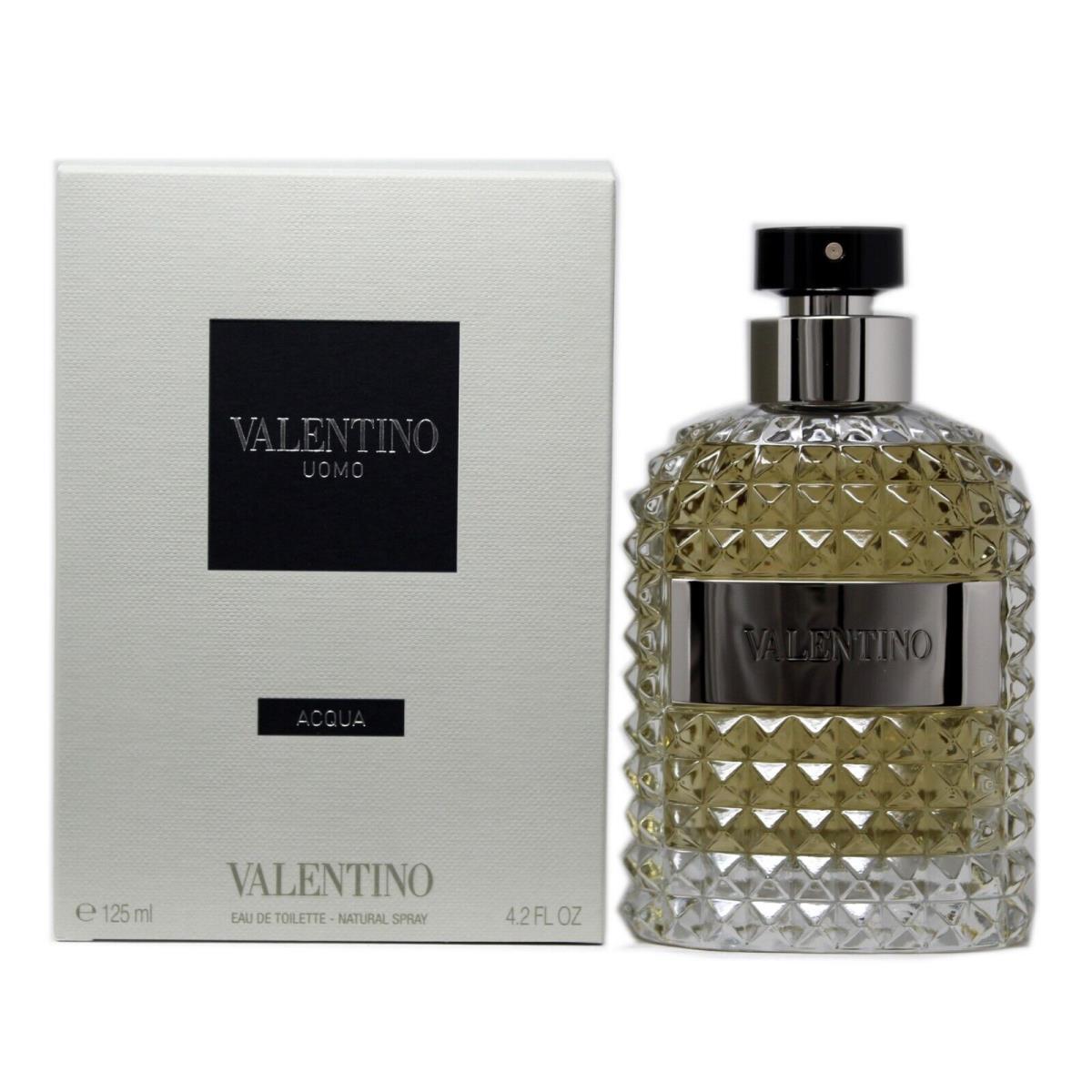 Valentino Uomo Acqua Eau DE Toilette Natural Spray 125 ML/4.2 Fl.oz