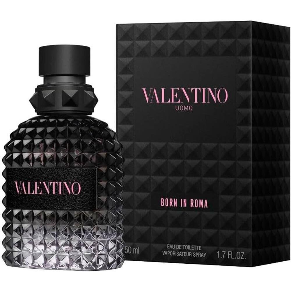 Uomo Born In Roma by Valentino 1.7oz Edt For Men Box