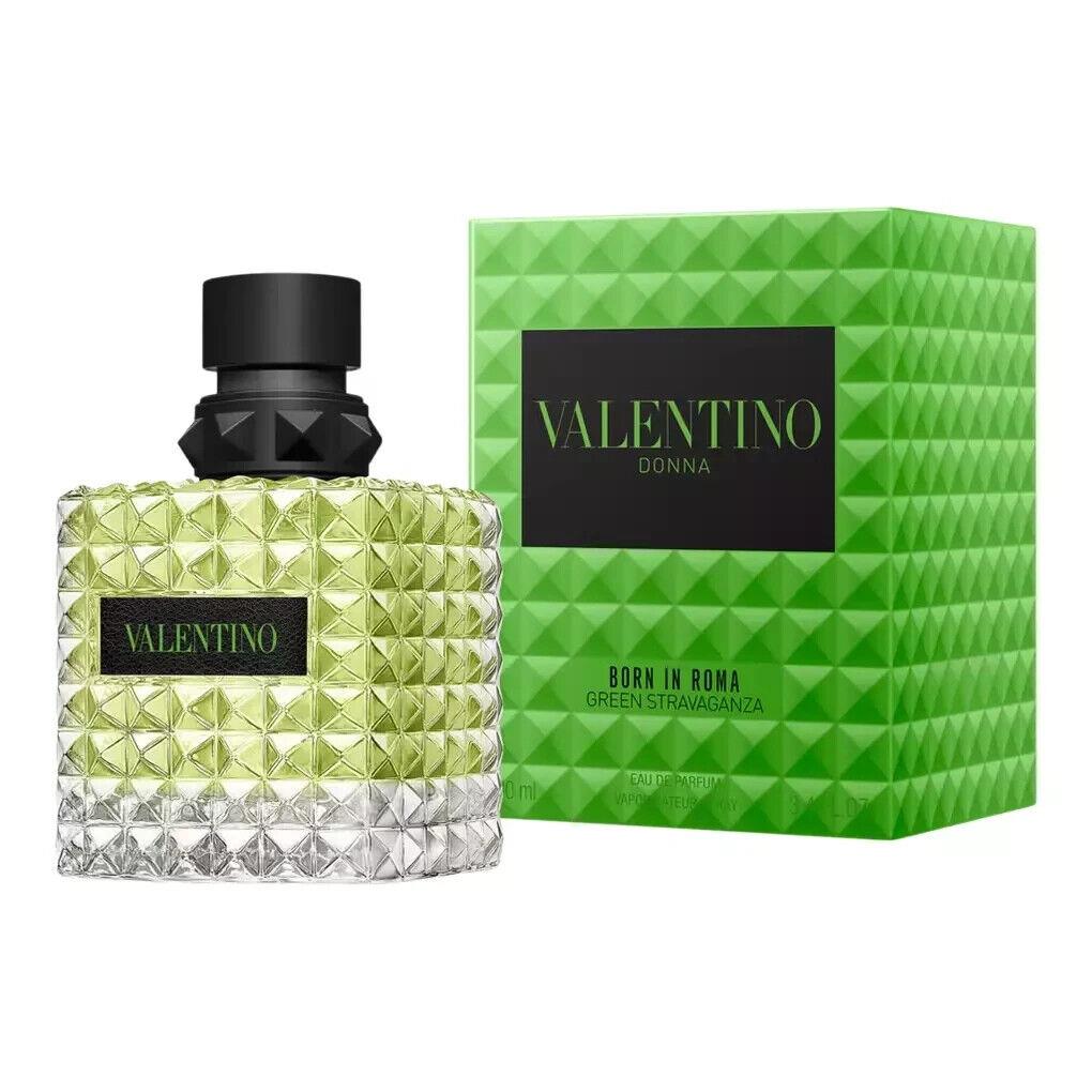 Valentino Donna Born In Roma Green Stravaganza Edp Women 3.4oz Box