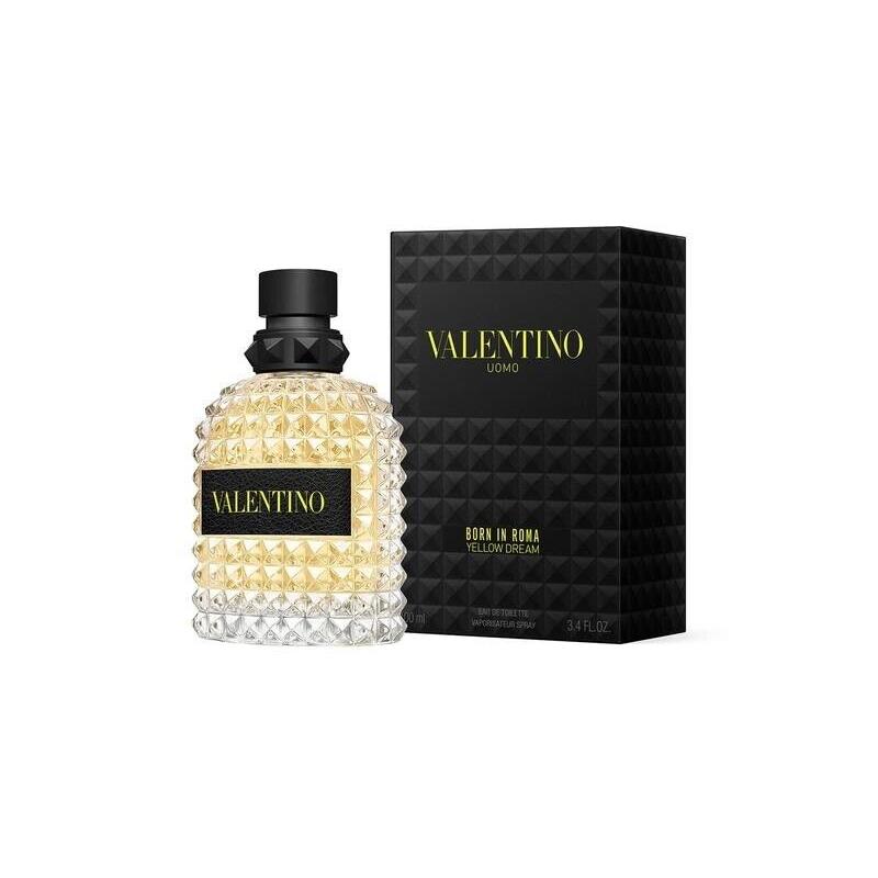 Valentino Uomo Born in Roma Yellow Dream 3.4 Oz. Eau de Toilette Spray For Men