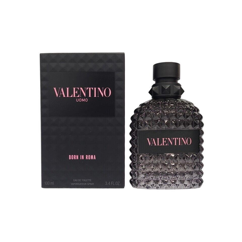 Valentino Uomo Born In Roma 3.4 oz / 100 ml Eau De Toilette Men`s Spray