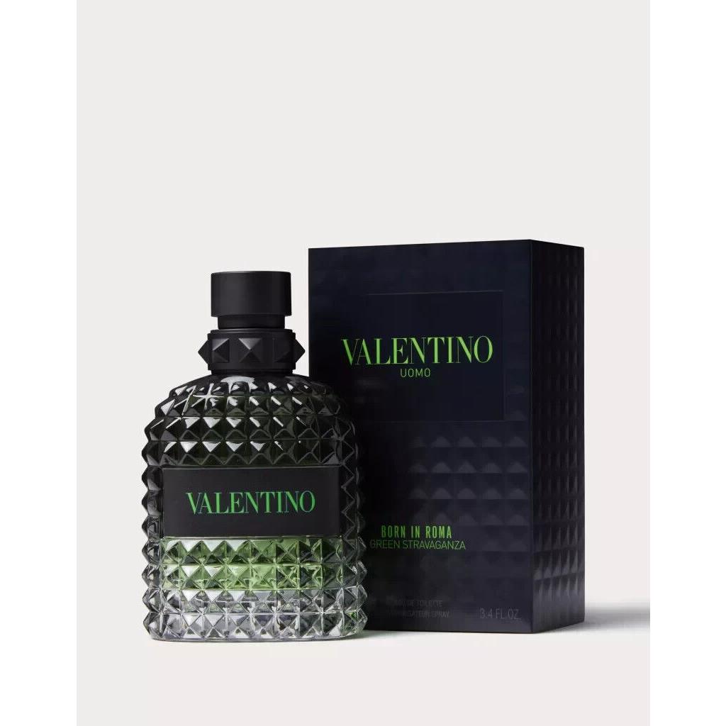 Valentino Uomo Born in Roma Green Stravaganza 1.7 Oz. 50ml Eau de Toilette Men