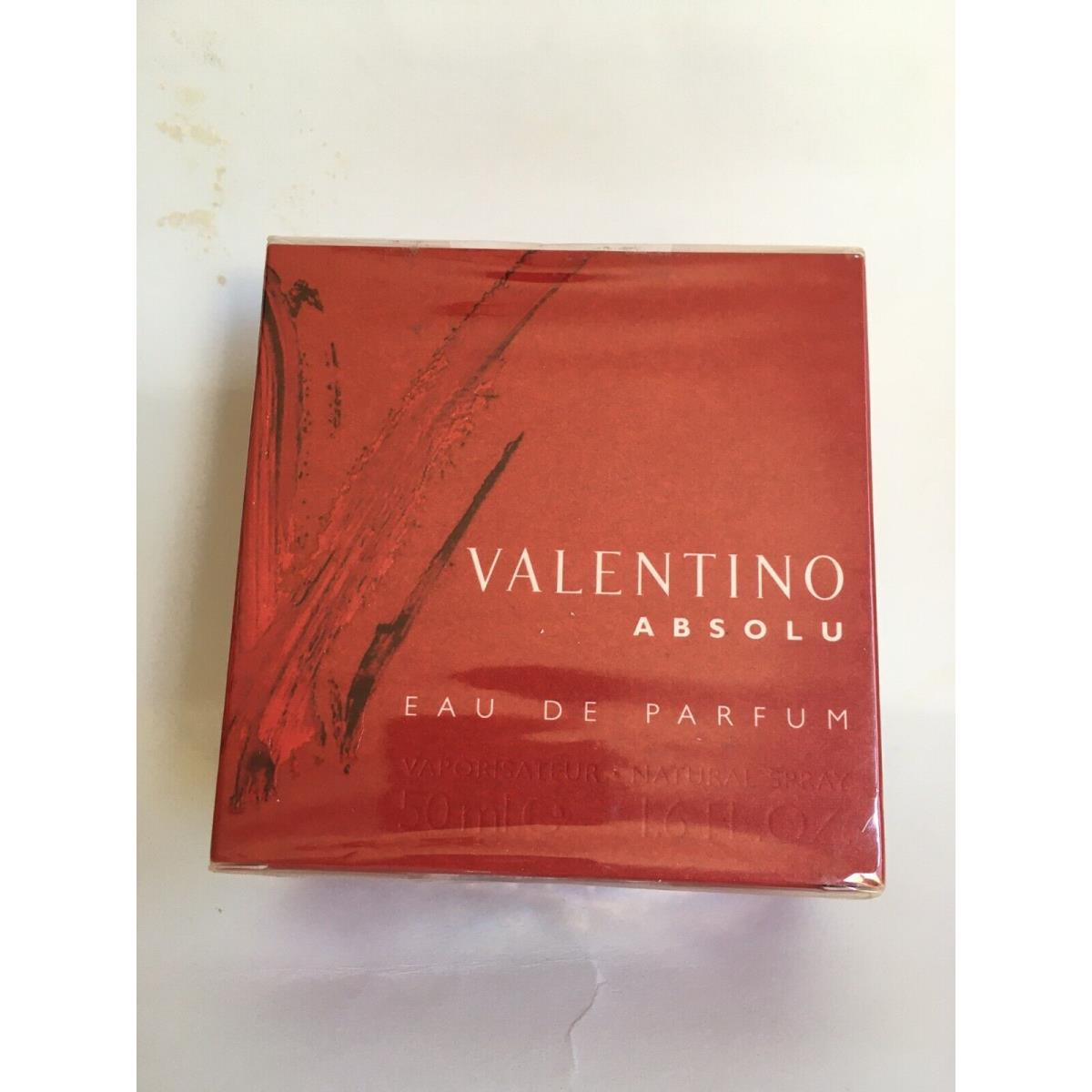 Vintage Valentino Absolu 1.6oz Edp Spray For Women Rare