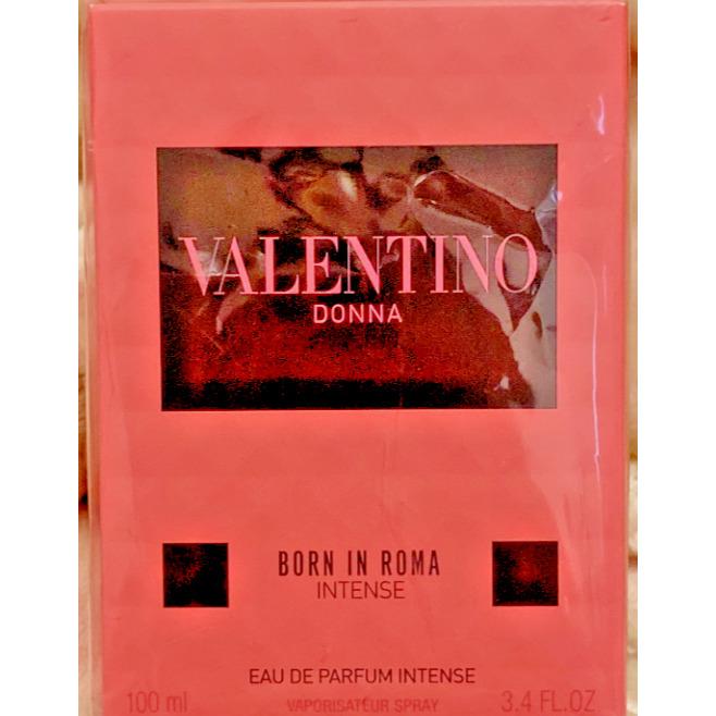 Valentino Donna Born In Roma Intense 3.4 Oz Eau De Parfum Spray Intense Box