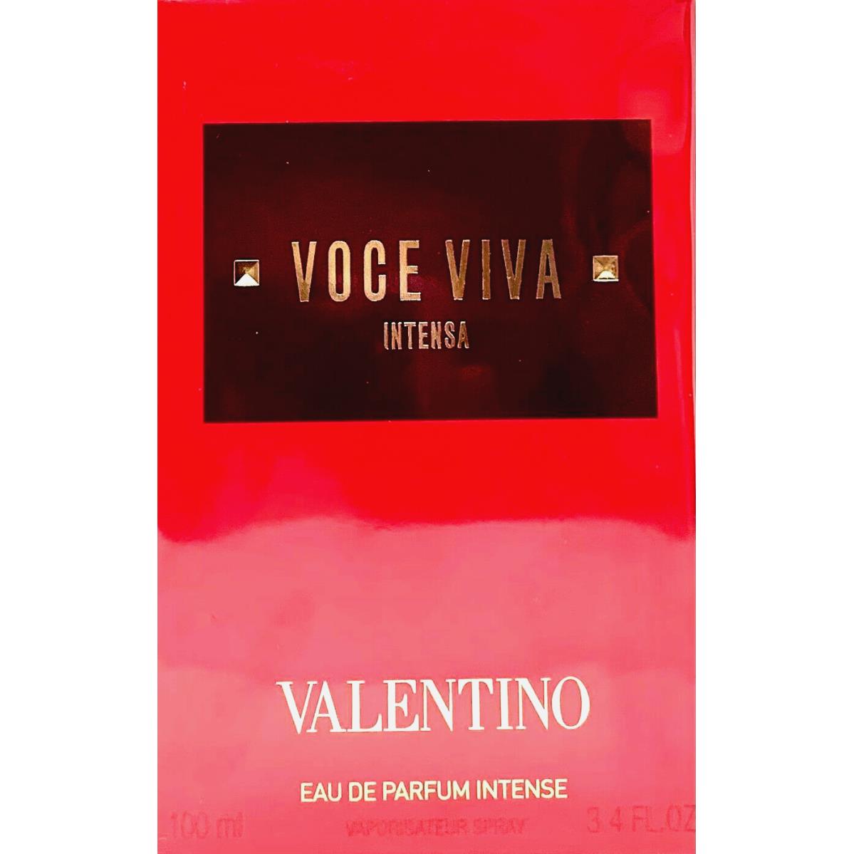 Valentino Voce Viva Intensa Eau DE Parfum Spray Women 3.4 Oz / 100 ml