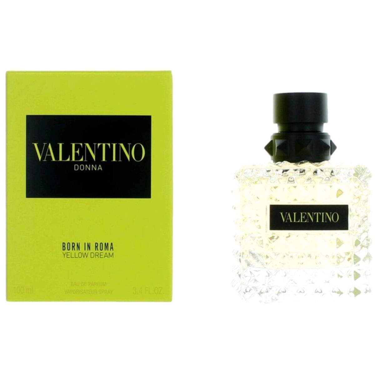 Valentino Women`s Eau De Parfum Spray Donna Born In Roma Yellow Dream 3.4 oz