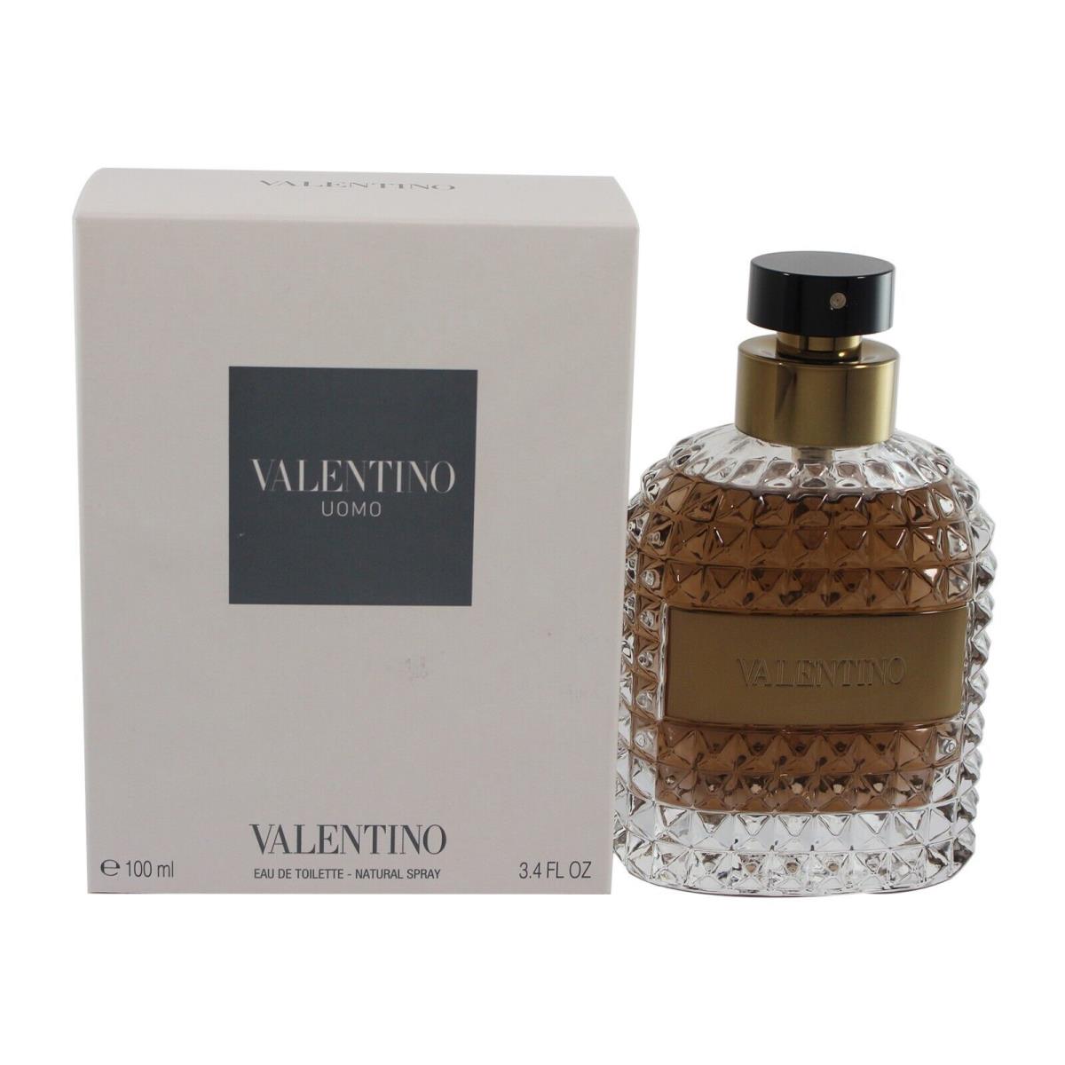 Valentino Uomo by Valentino Edt 3.4/3.3 OZ Spray For Men In Slightly Damage