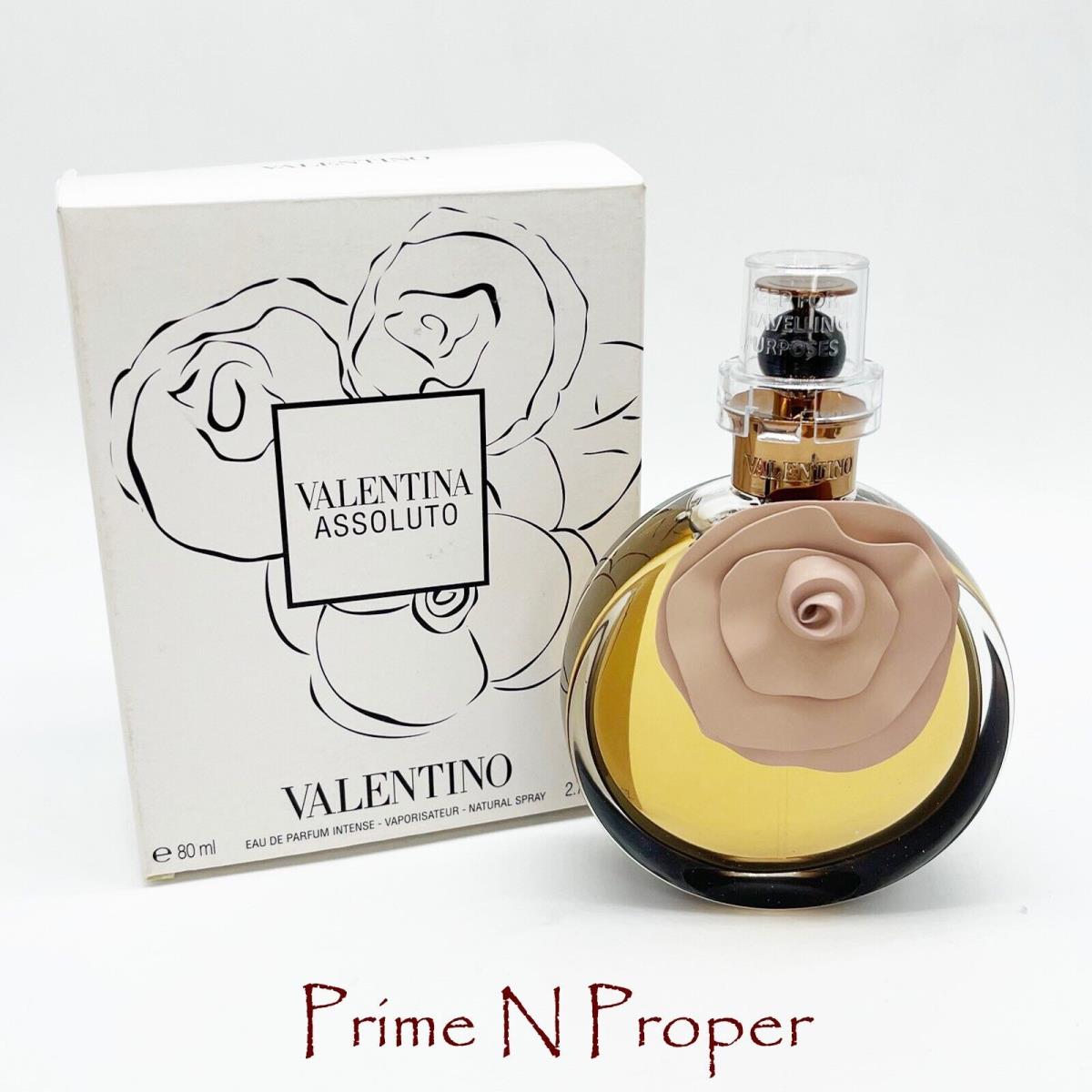 Valentina Assoluto by Valentino 80ml - 2.7 oz Edp Intense Natural Spray -tester