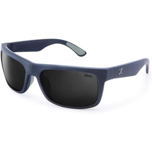 Zeal Optics Essential Plant-based Navy Blue/polarized Dark Grey Lens