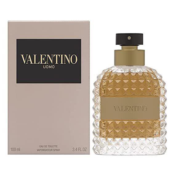 Valentino Uomo Men Eau De Toilette Spray For Men 3.4 Oz