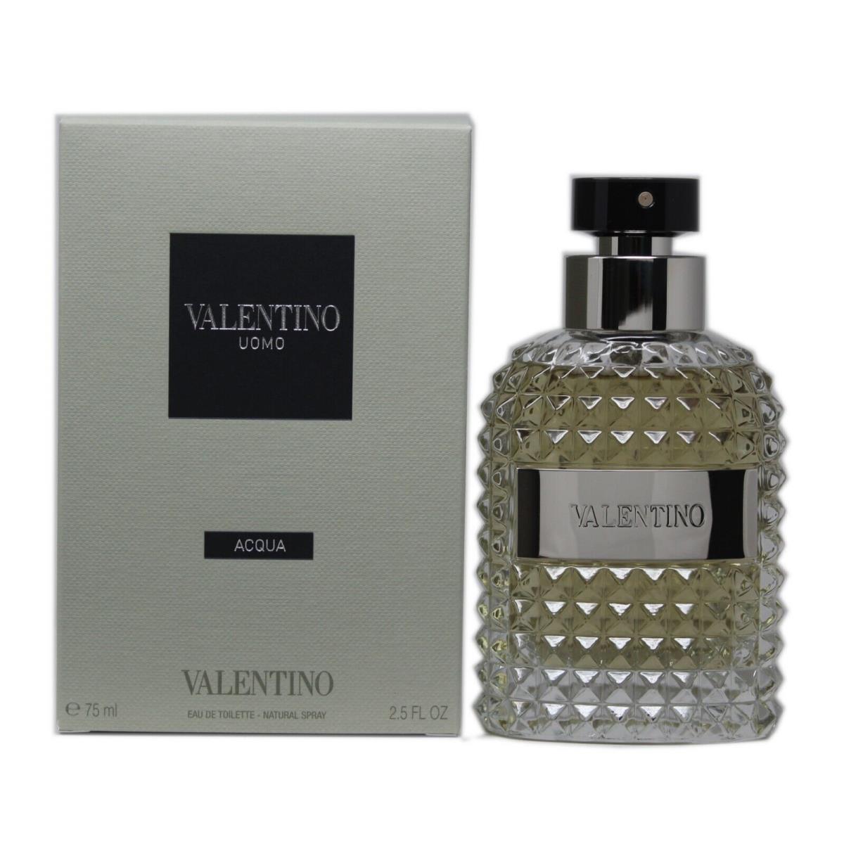 Valentino Uomo Acqua Eau DE Toilette Natural Spray 75 ML/2.5 Fl.oz