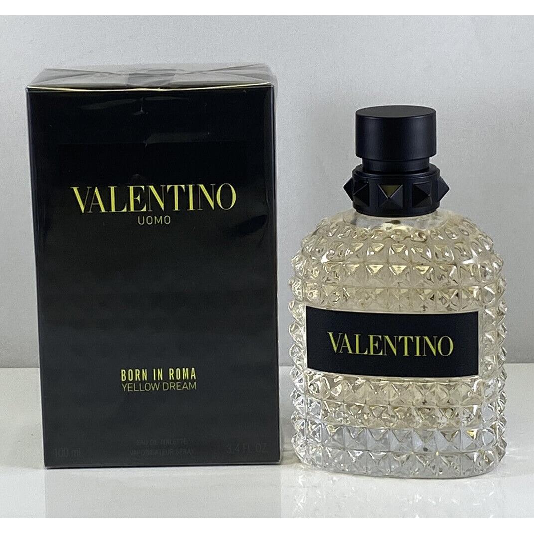 Valentino Uomo Born IN Roma Yellow Dream 100ML 3.4.FL.OZ Eau DE Toilette SP Men