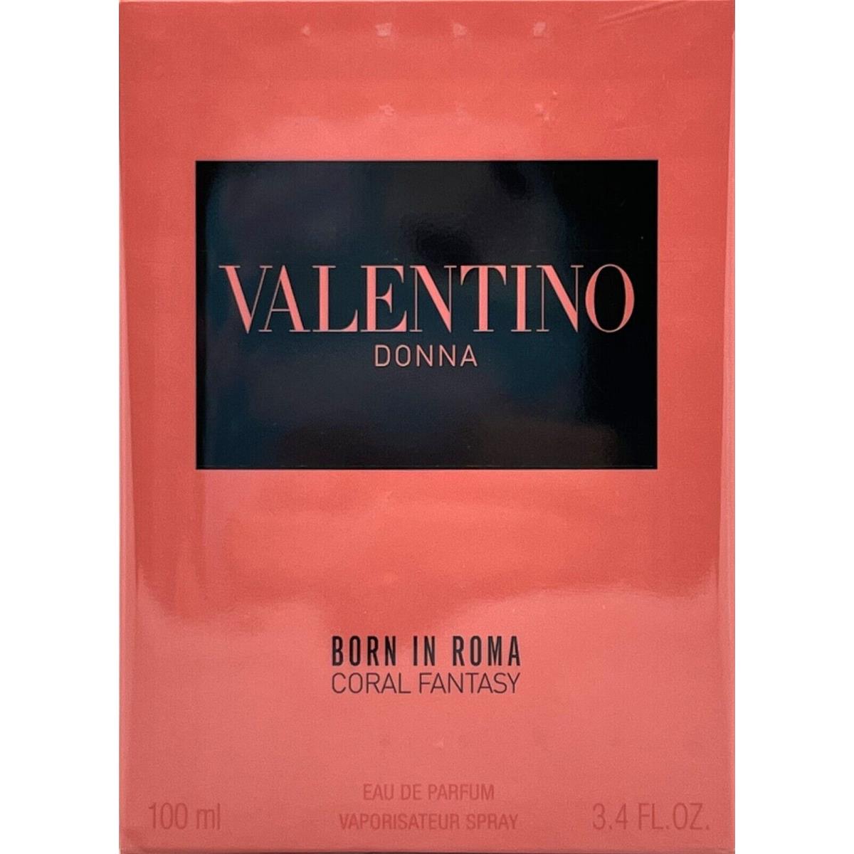 Valentino Donna Born IN Roma Coral Fantasy Edp Spray For Women 3.4 Oz / 100 ml