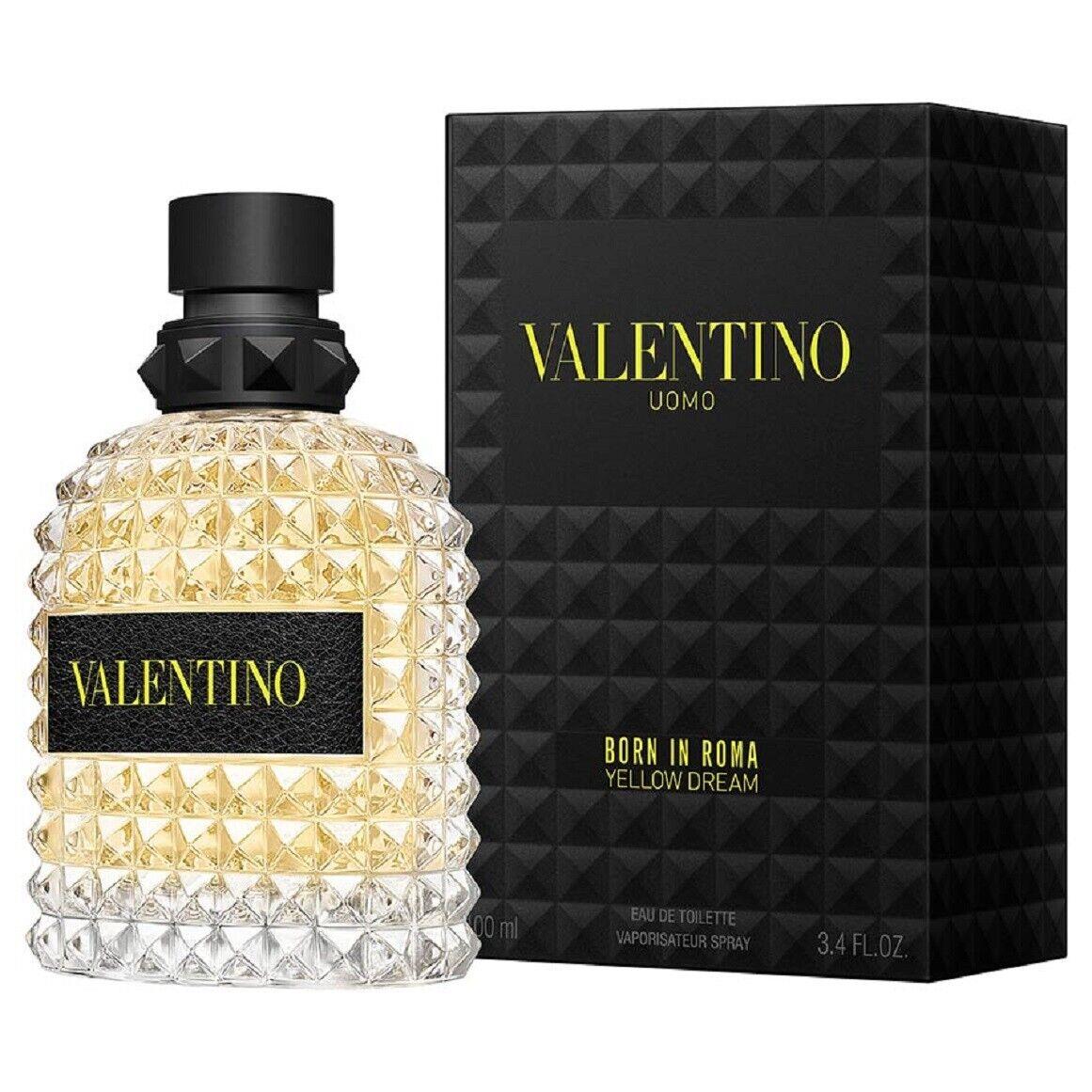 Valentino Uomo Born IN Roma Yellow Dream 3.4 oz / 100 ml Edt Men Cologne Spray