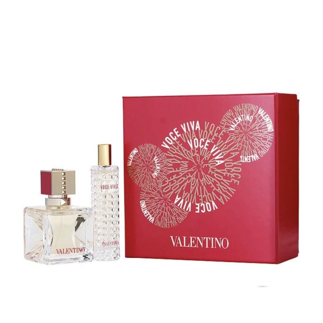 Voce Viva by Valentino Eau de Parfum Edp 2PC Gift Set For Women