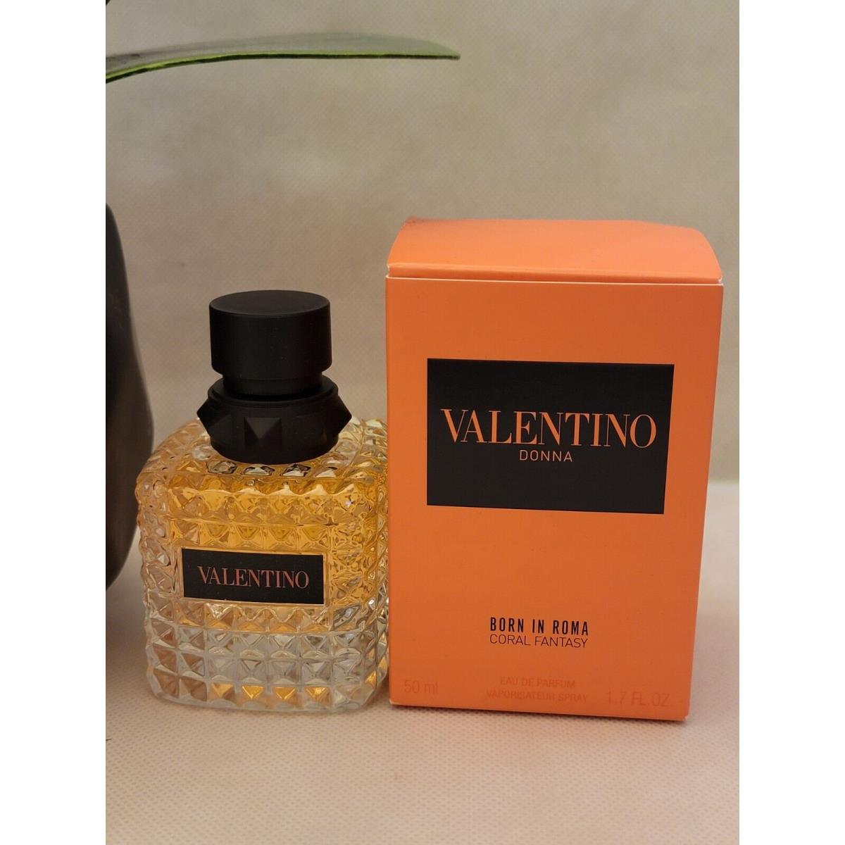 Donna Valentino Born IN Roma Coral Fantasy Eau DE Parfum 1.7 OZ Spray For Women