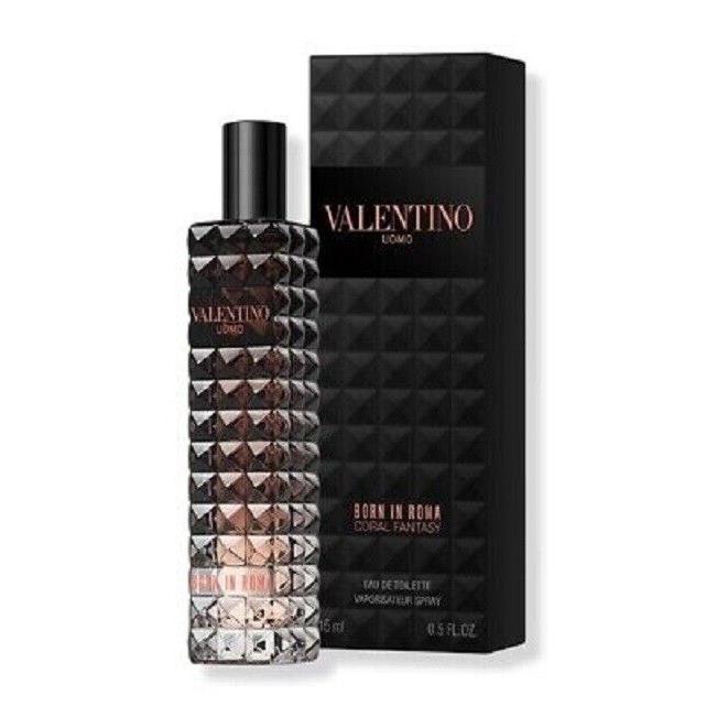 Valentino Uomo Born In Roma Coral Fantasy Edt 15ml/ 0.5oz Exprtn 2025 Box